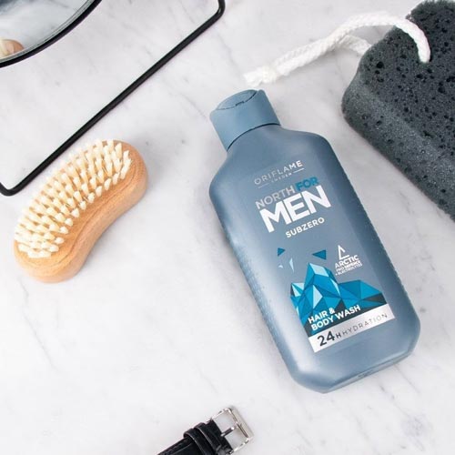 north-for-man-subzero-oriflame شامپو مردانه نورث فور من سابزیرو